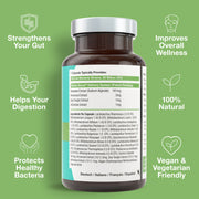 High-Strength Probiotics With Friendly Live Bacteria
